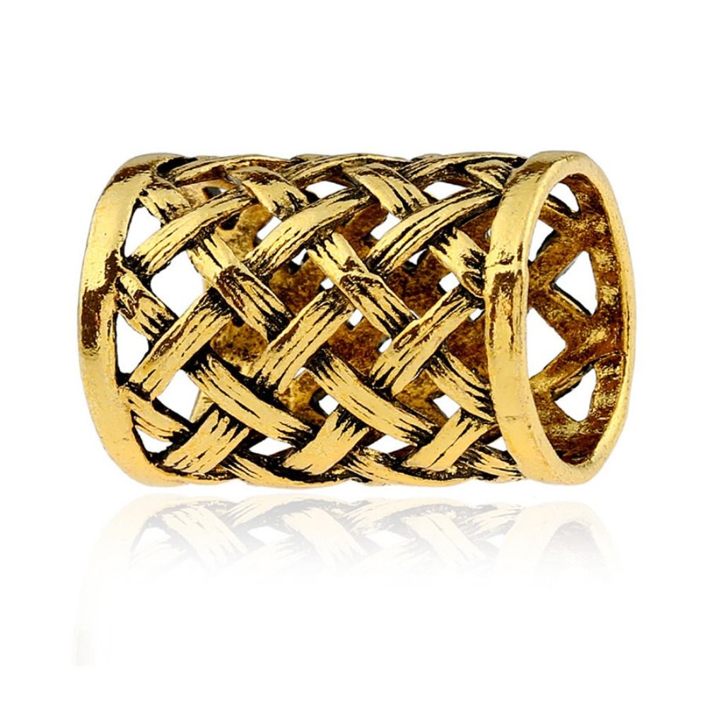Women'S Accessories Rings - Sjaalgesp van legering, cilindervormig, met kruislings