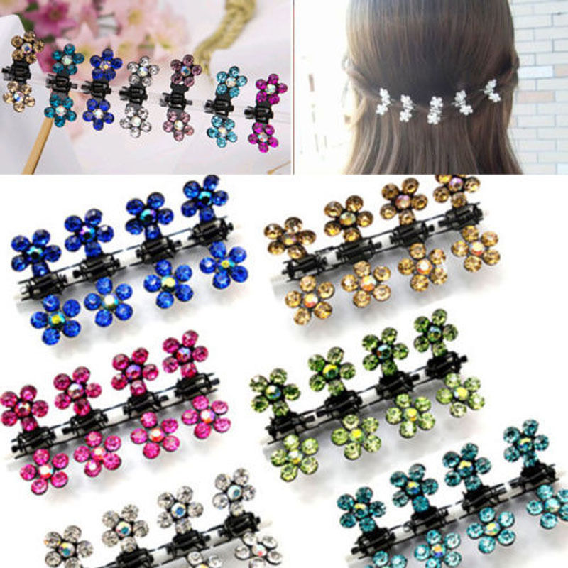 Hair Claw Clip Set - 12 Stuks Nieuwe Baby Mini Pruim