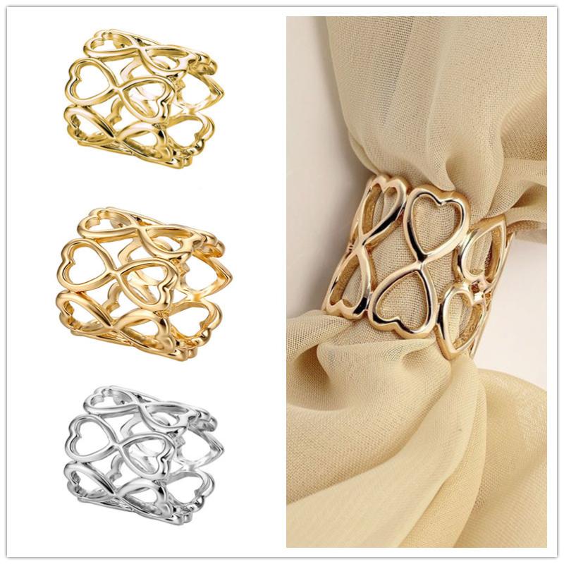 Women'S Accessories Rings - 1/4 stuks metalen ronde sjaalbrochespelden met