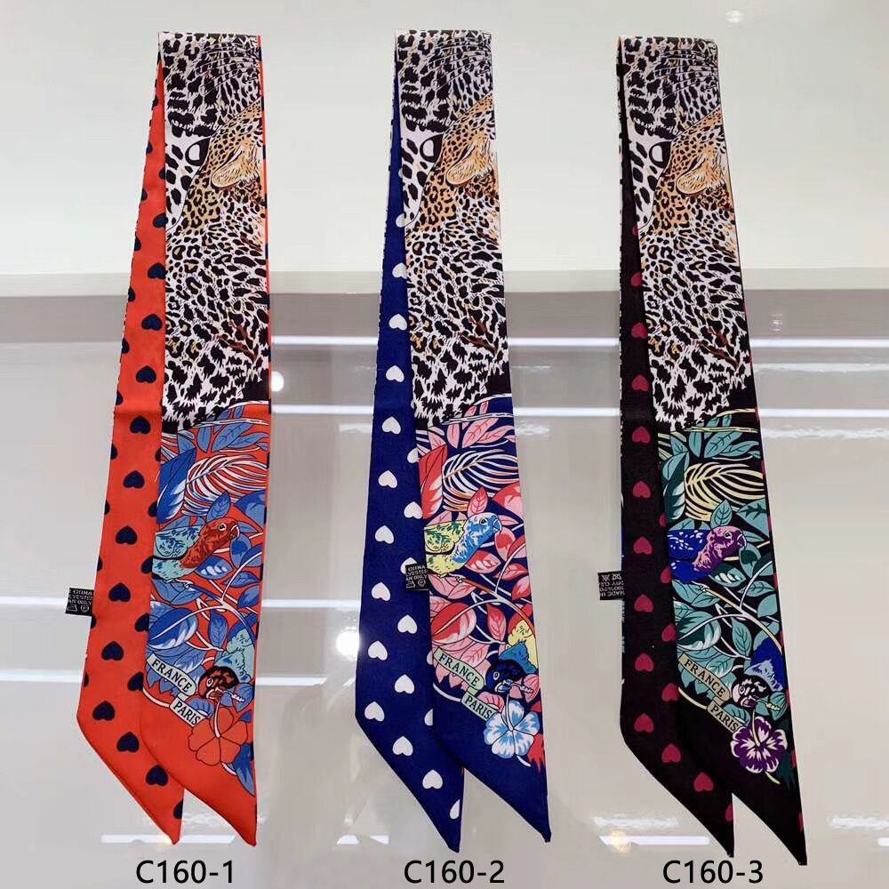 Women Accessories Pack - Merk Luipaard Papegaai Hart Zijden Sjaal