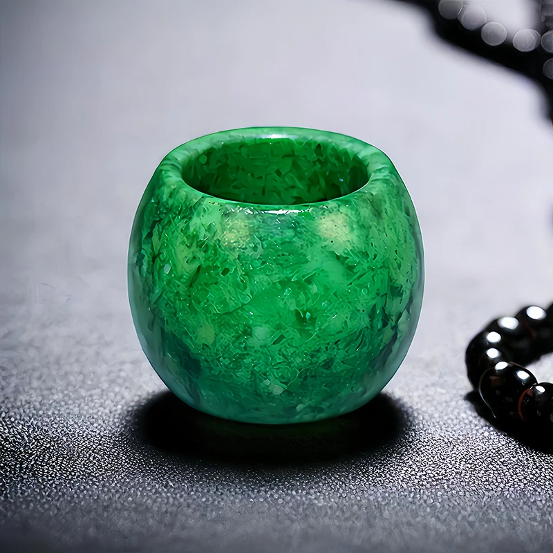 22Mm Groene Echte Jade Ringen  - Women'S Accessories Rings recensie en prijs