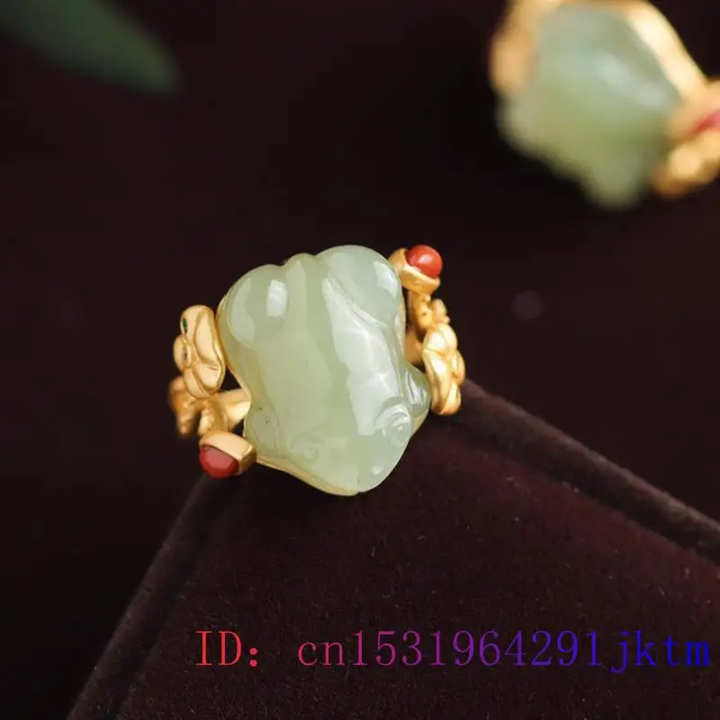 Groene Jade Kikker Ringen Char - Women'S Accessories Rings recensie en prijs