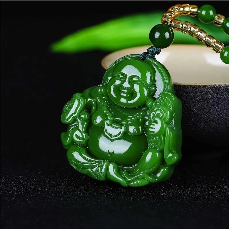 Chinese Groene Jade Maitreya B - Women Accessories Gift recensie en prijs