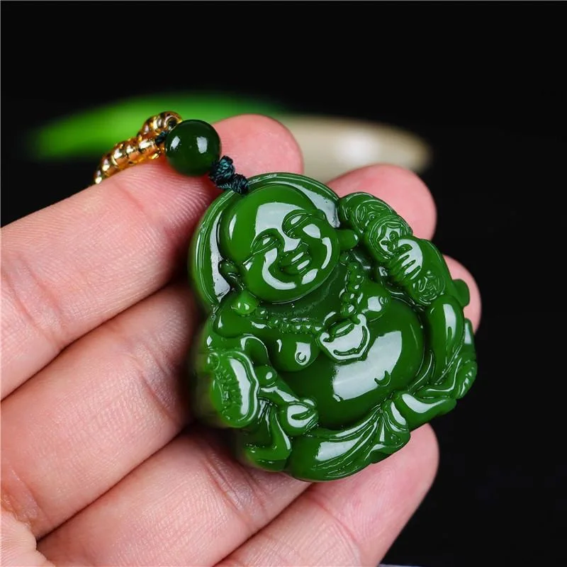 Chinese Groene Jade Maitreya B - Women Accessories Gift recensie en prijs