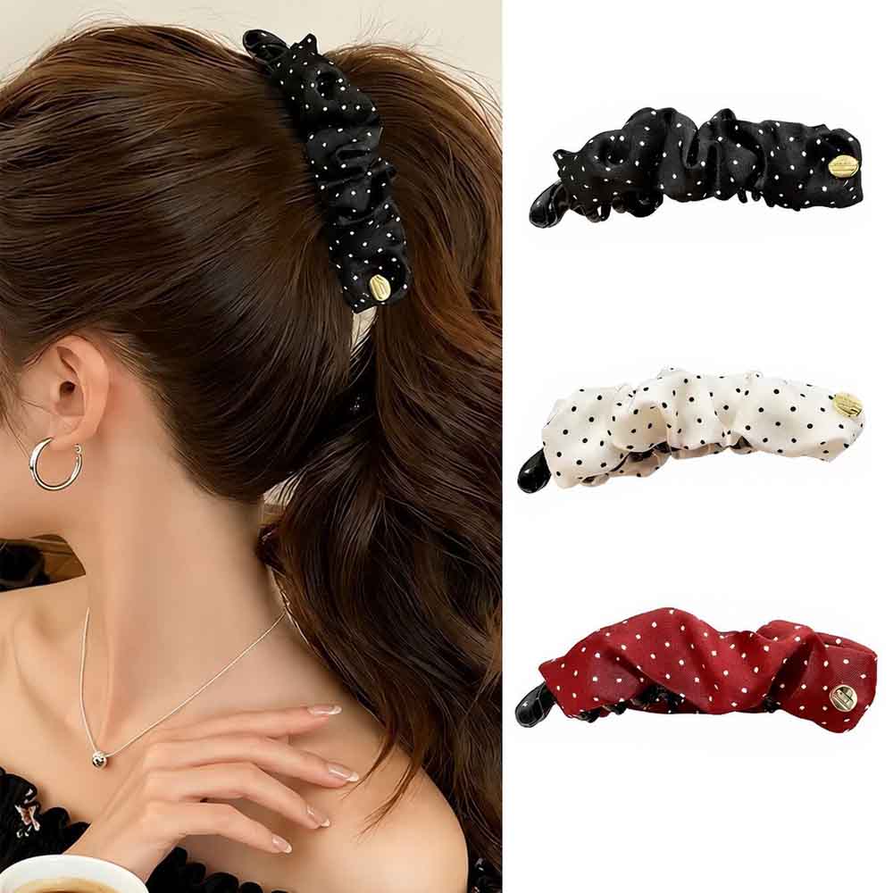 Elegante Vouw Dot Banaan Haars - Women Accessories Holder recensie en prijs