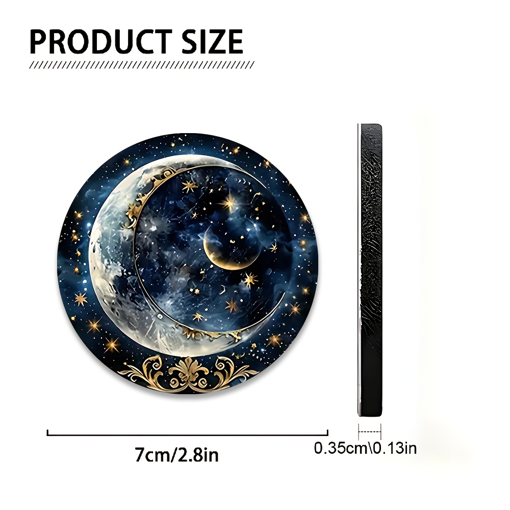 2 stuks Starry Night Moon auto - Women Accessories Holder recensie en prijs