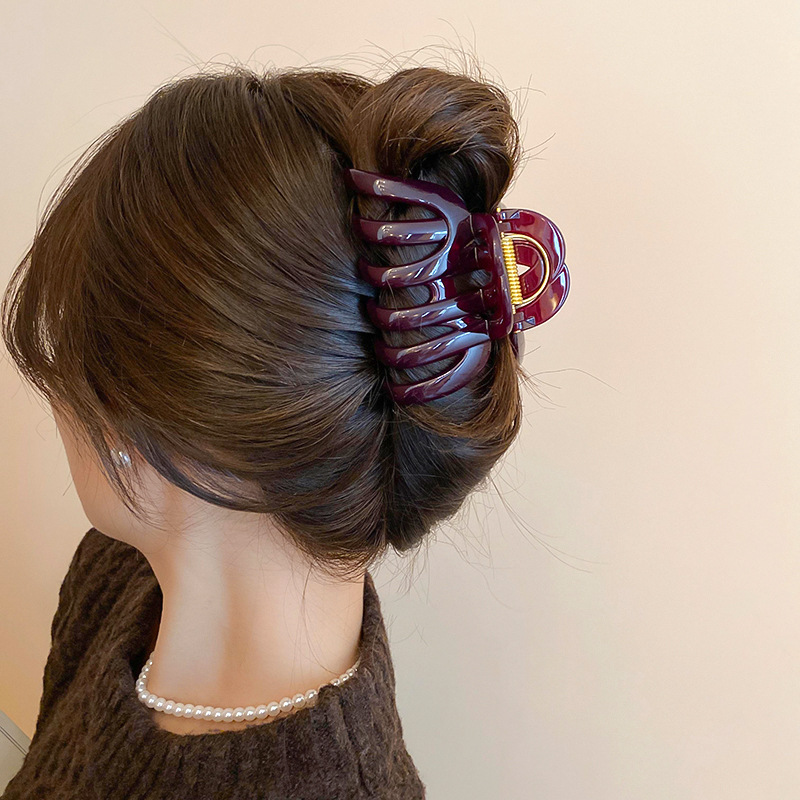 Nieuwe Acryl Pompoen Uitgehold - Hair Claw Clip Set recensie en prijs