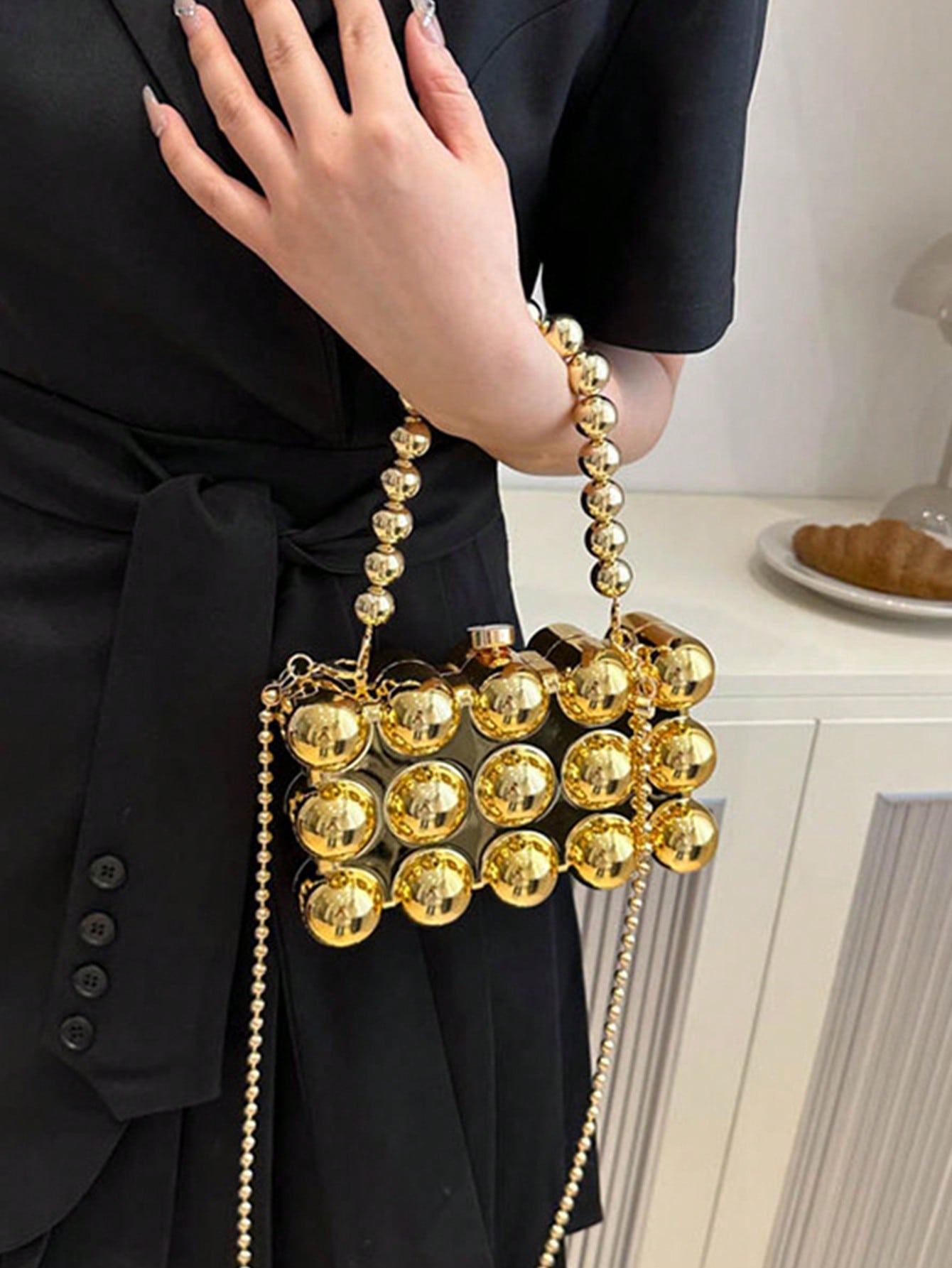 Luxe mini-clutch in doosvorm,  - Women'S Accessories Purse recensie en prijs