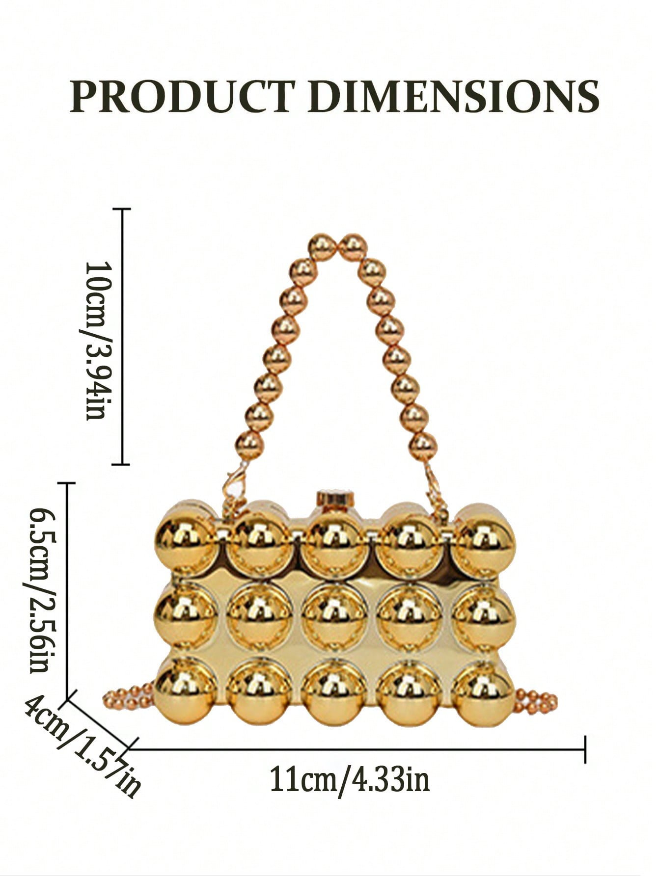 Luxe mini-clutch in doosvorm,  - Women'S Accessories Purse recensie en prijs