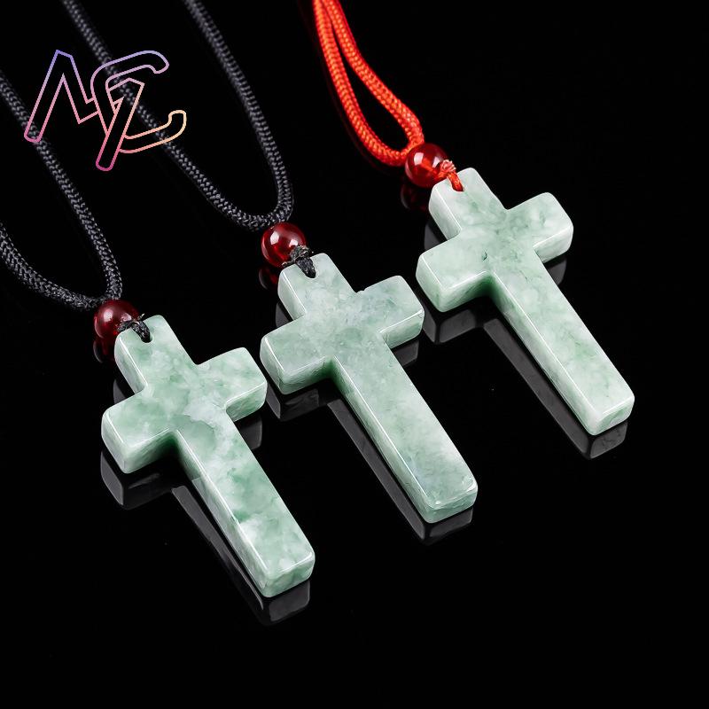 Myanmar Jadeïet Kruis Hanger K - Women Accessories Gift recensie en prijs