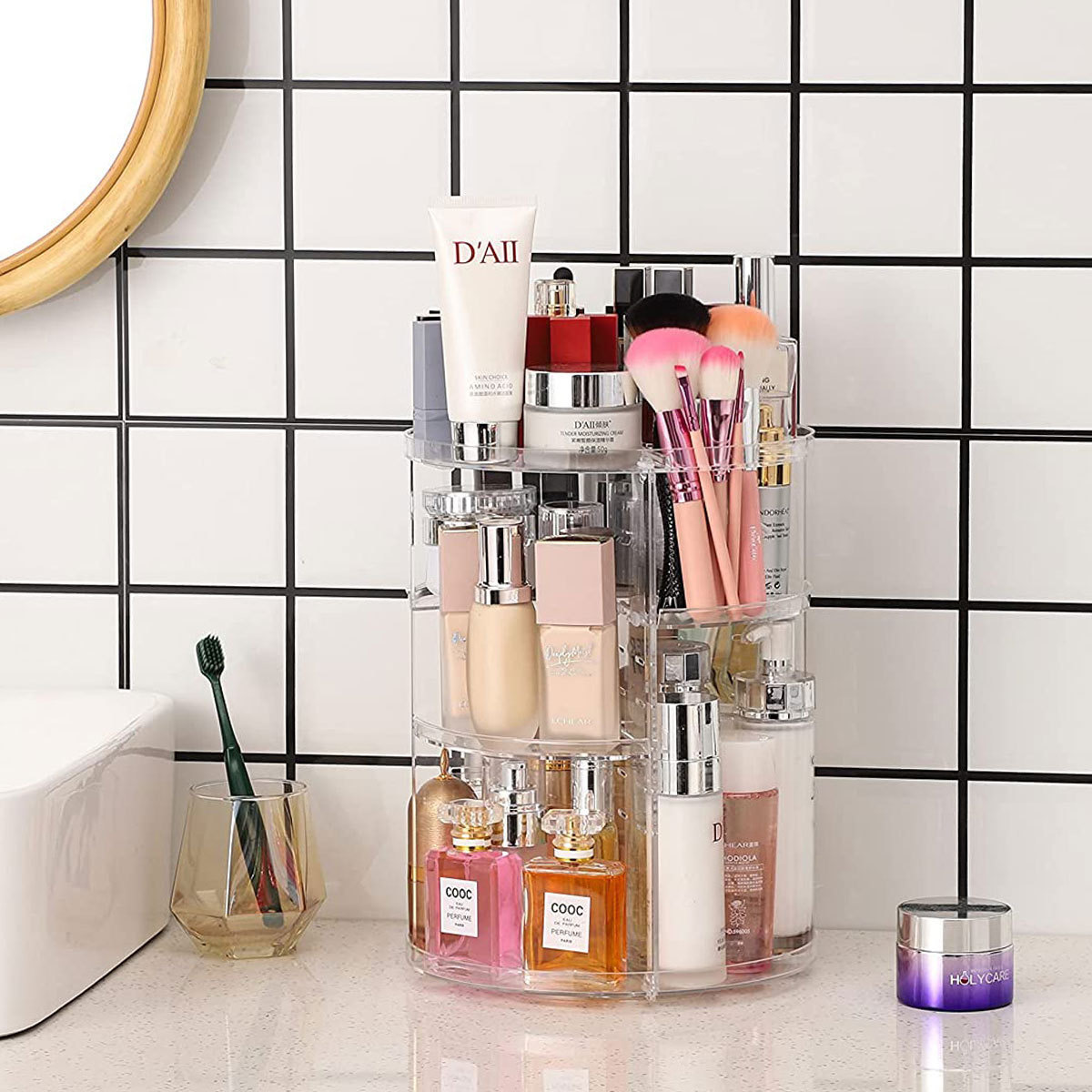 360 graden draaibaar cosmetica - Women Accessories List recensie en prijs