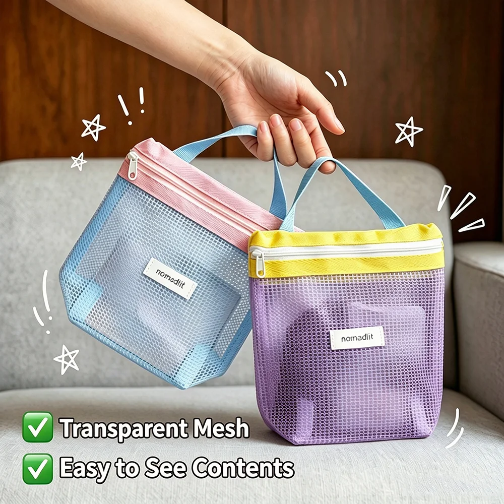 Grote Transparante Mesh Toilet - Women Accessories List recensie en prijs