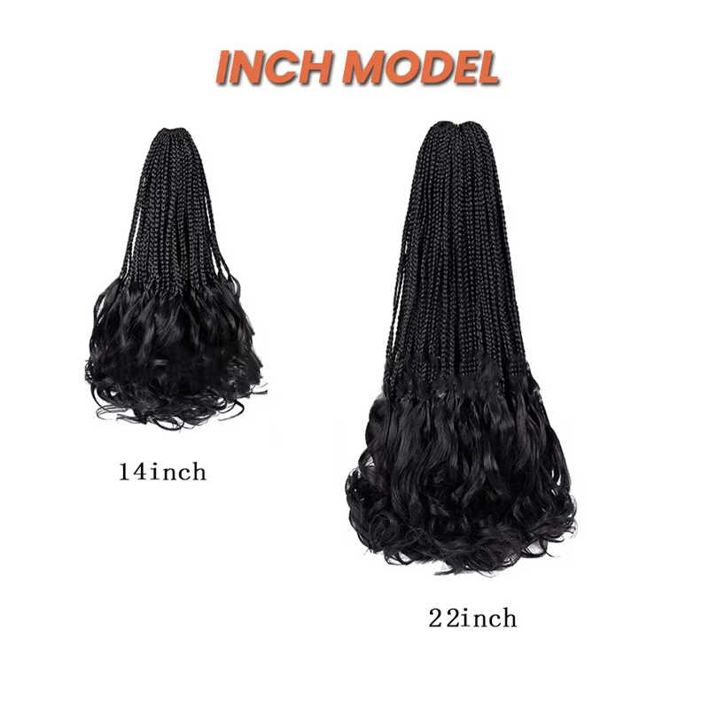 French Curl Crochet Braids 14  - Women Accessories Pack recensie en prijs