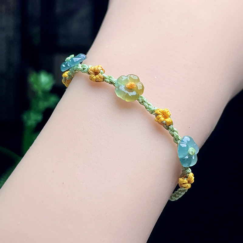 Myanmar Jadeïet Bloem Armband  - Women Accessories Gift recensie en prijs