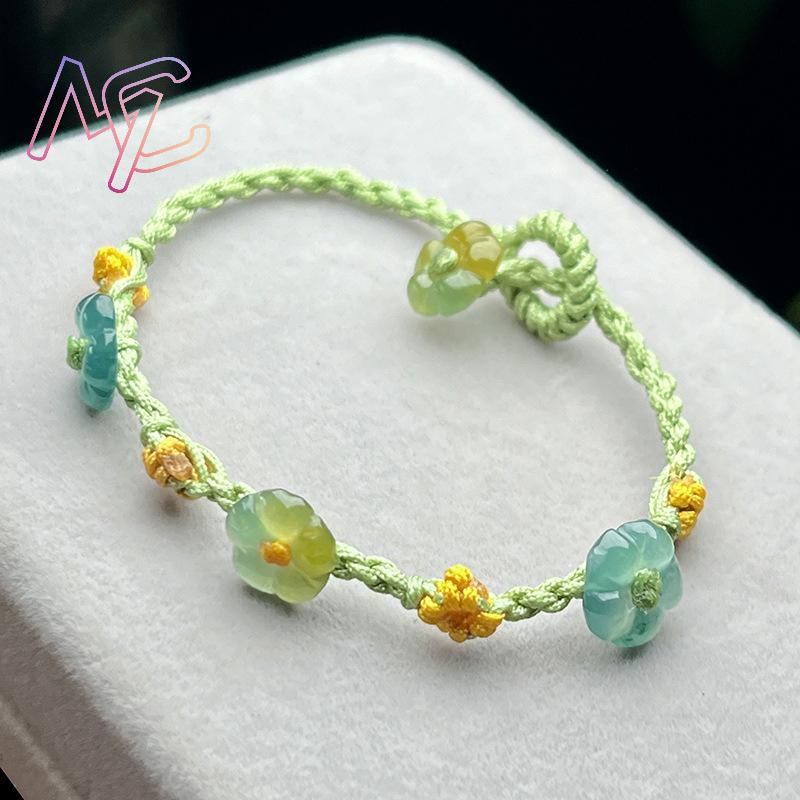 Myanmar Jadeïet Bloem Armband  - Women Accessories Gift recensie en prijs