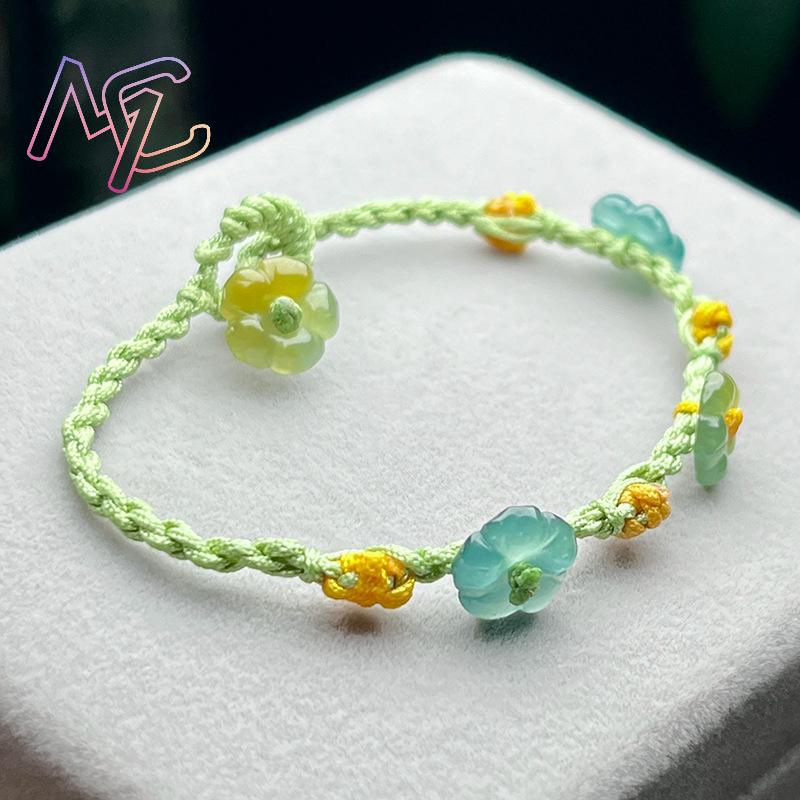 Myanmar Jadeïet Bloem Armband  - Women Accessories Gift recensie en prijs