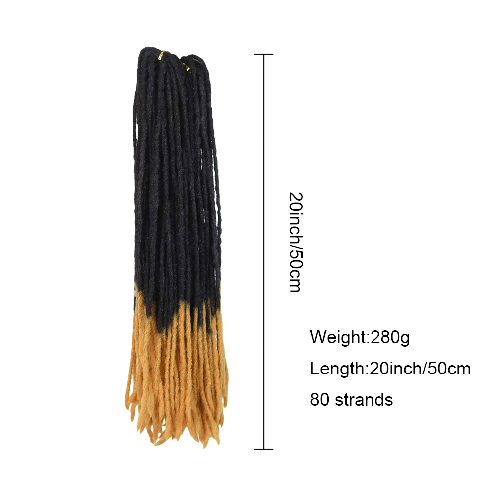 20 inch synthetische faux locs - Women Accessories Pack recensie en prijs