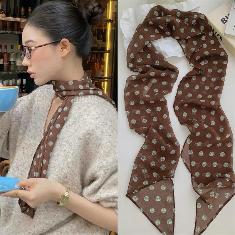Polka Dot bloemenprint zijden  - Women Accessories Pack recensie en prijs