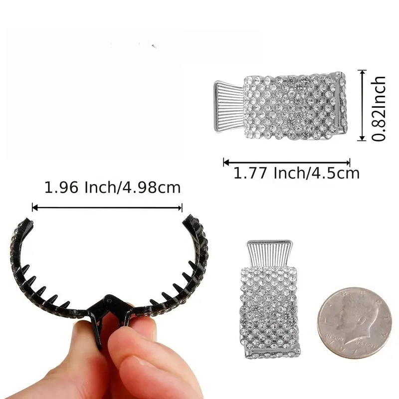 1,77 inch kleine haarklauwclip - Hair Claw Clip Set recensie en prijs