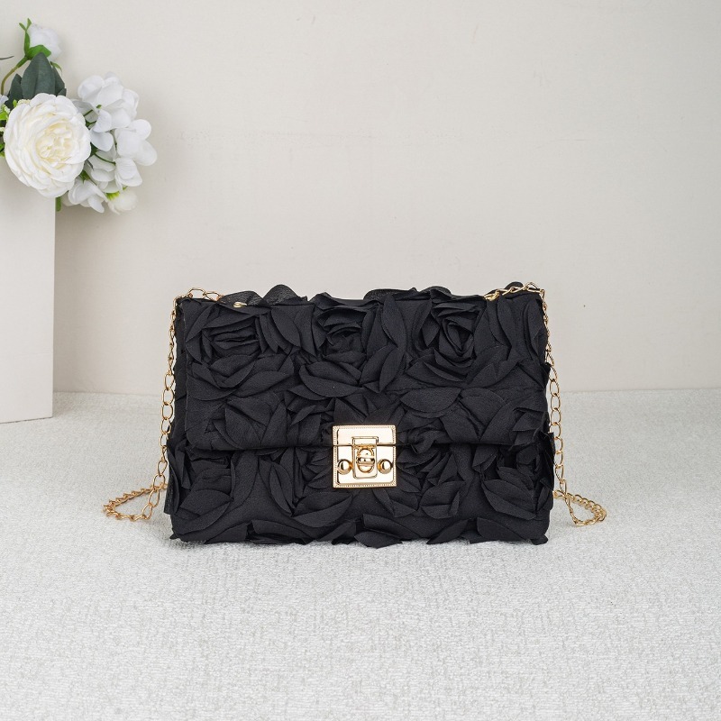 3D Rose Floral Satijnen Avondt - Women'S Accessories Purse recensie en prijs
