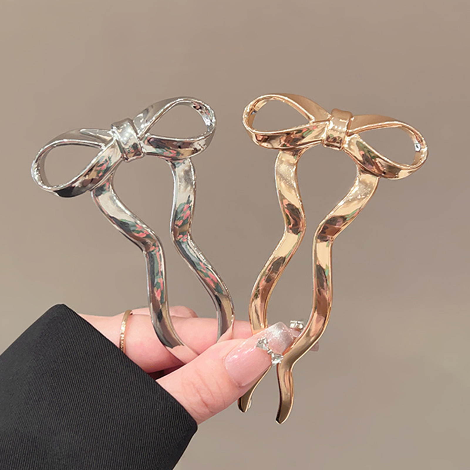 Elegante strik U-vormige haars - Women Accessories Holder recensie en prijs