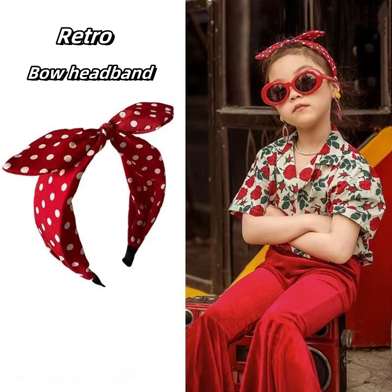 Effen kleur Polka Dot kinderbo - Women Accessories Online recensie en prijs