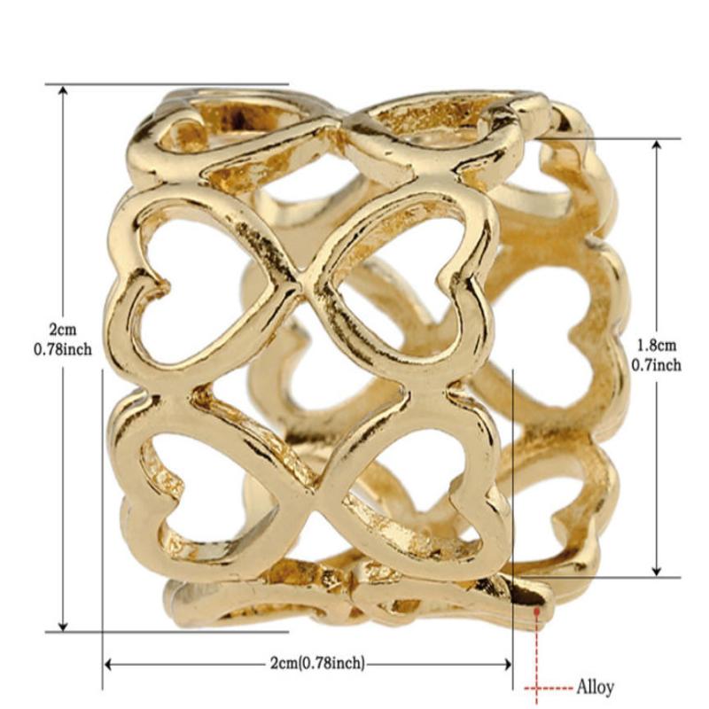 1/4 stuks metalen ronde sjaalb - Women'S Accessories Rings recensie en prijs
