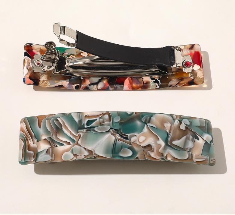 Nieuwe fijne vintage acetaat v - Hair Claw Clip Set recensie en prijs