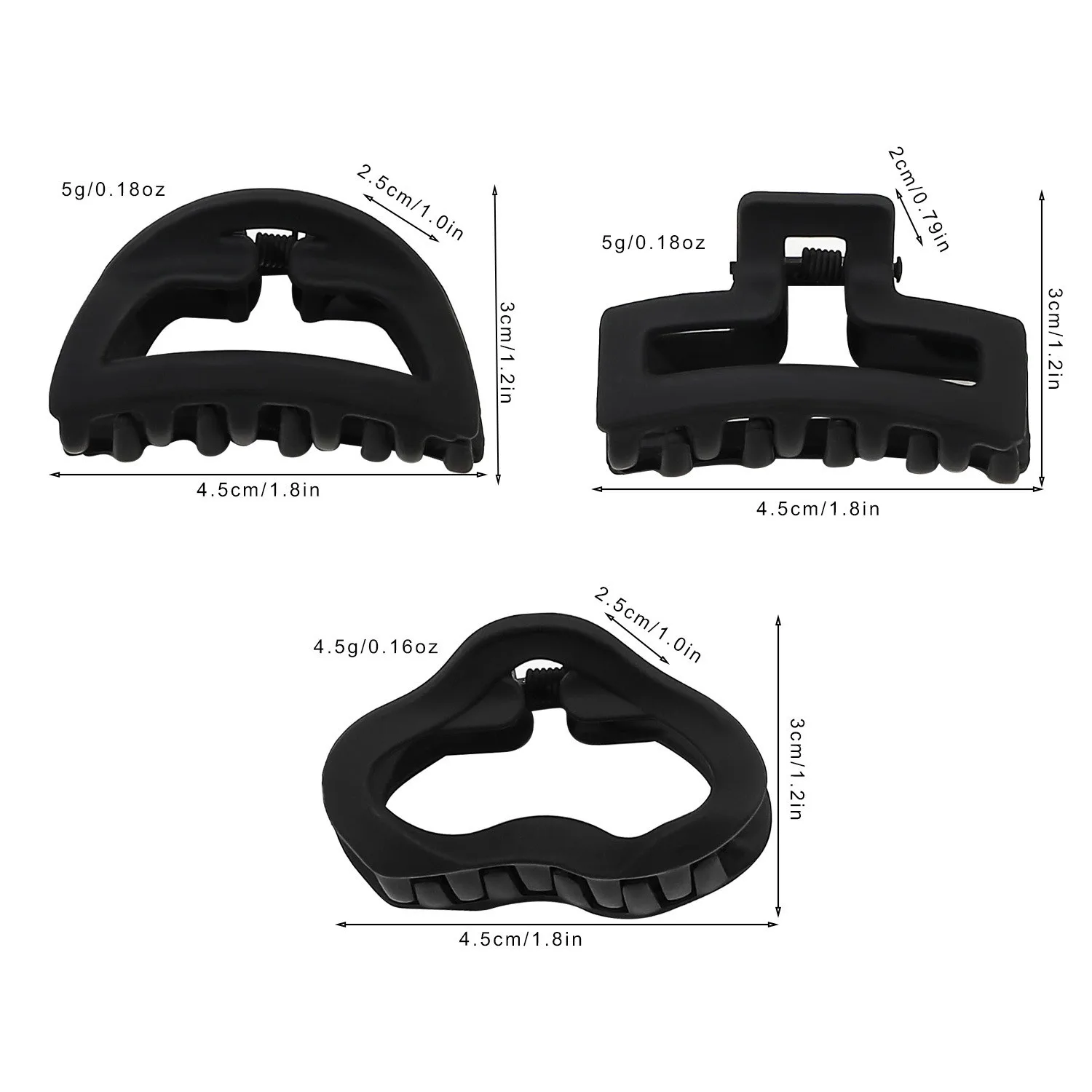 2024 Nieuwe Mode Kleine Froste - Hair Claw Clip Set recensie en prijs