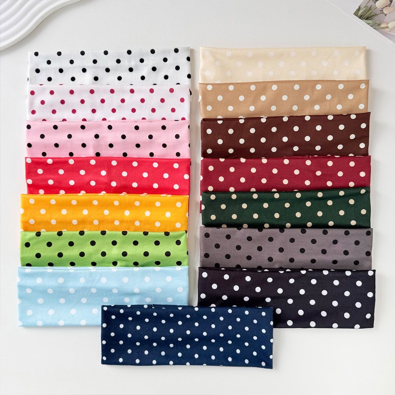 2-delige polka dot elastische  - Women Accessories Online recensie en prijs