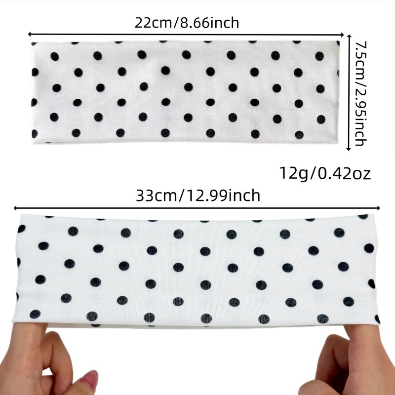 2-delige polka dot elastische  - Women Accessories Online recensie en prijs