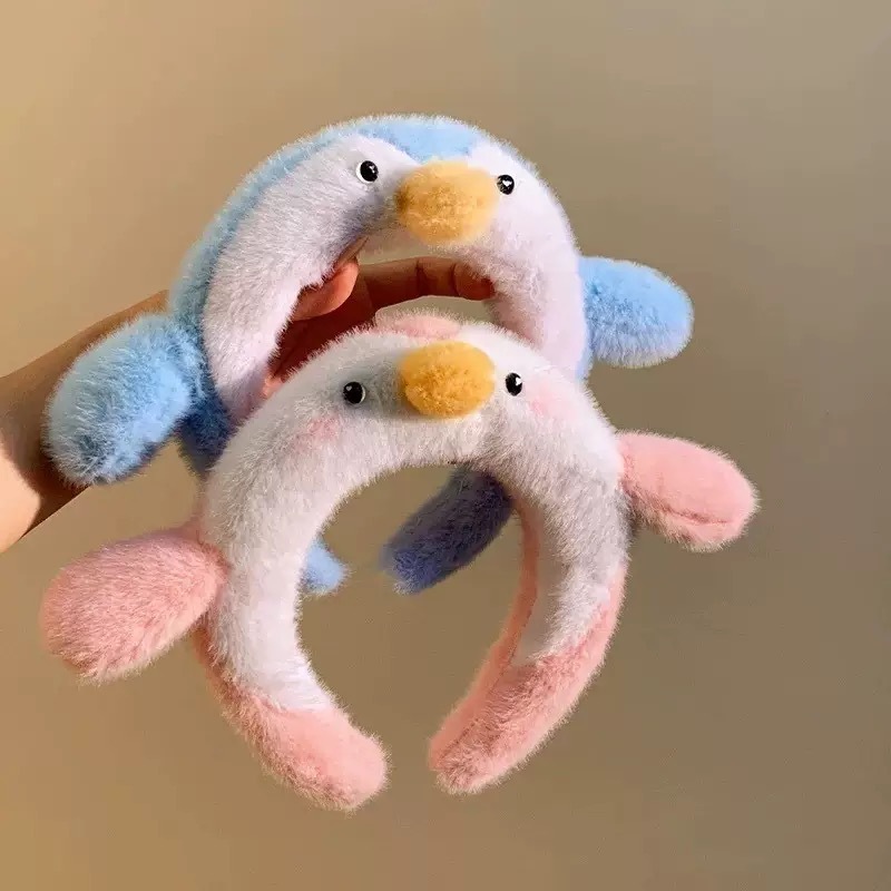 Schattige pinguïn pluche hoofd - Women Accessories Online recensie en prijs
