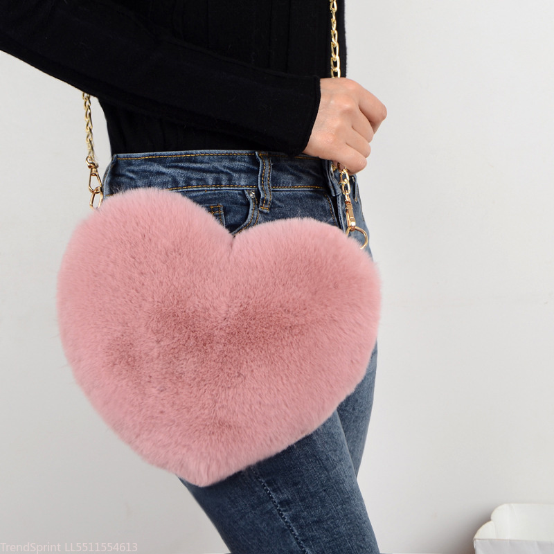 Mode Dames Hartvormige Kunstbo - Women'S Accessories Purse recensie en prijs