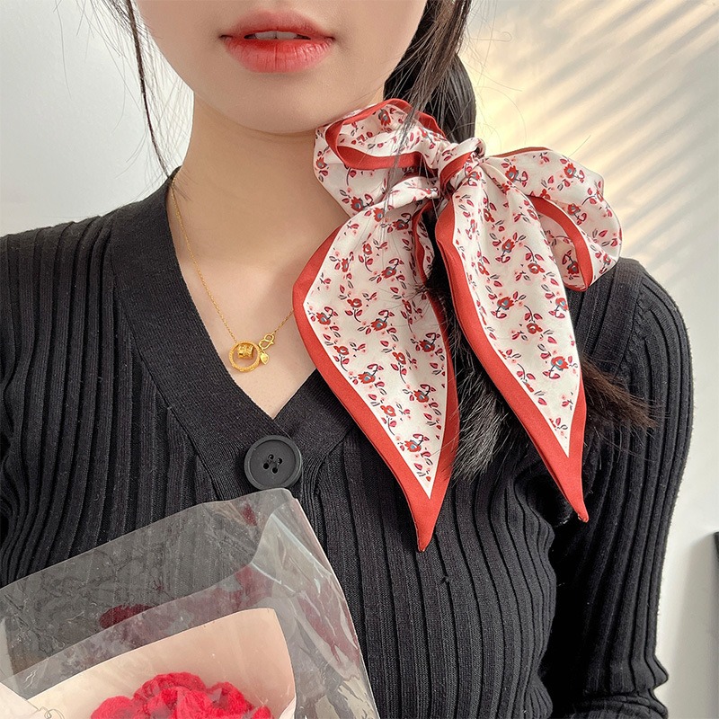 Damesmode rode bloemen sjaal n - Women Accessories Pack recensie en prijs