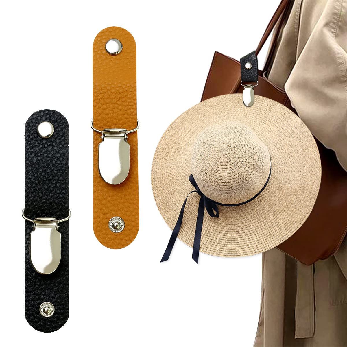Hoedclip van PU-leer voor op r - Women Accessories Holder recensie en prijs