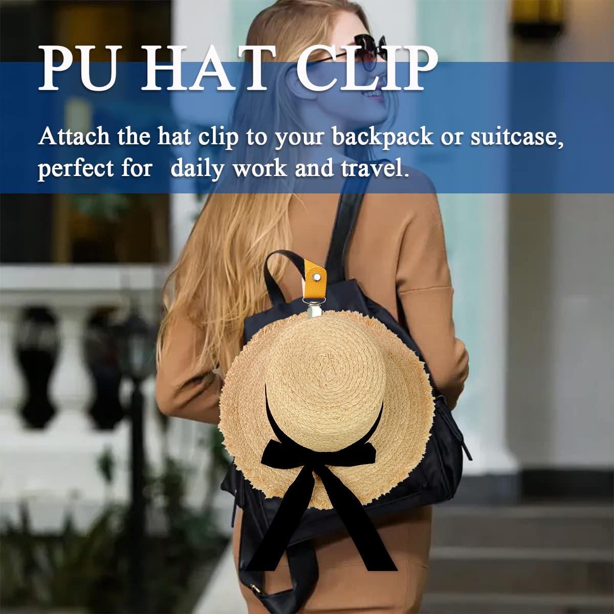 Hoedclip van PU-leer voor op r - Women Accessories Holder recensie en prijs